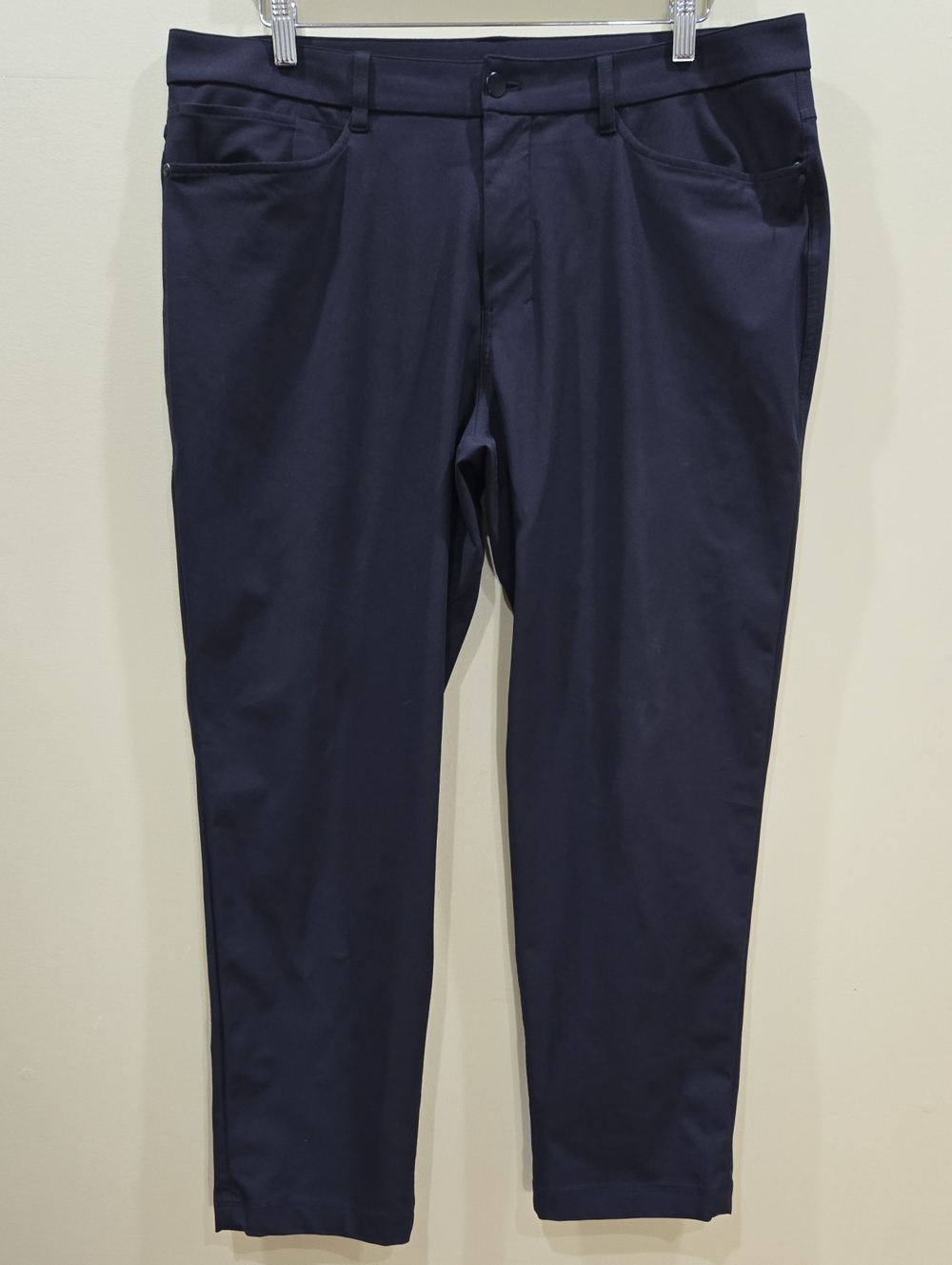 Lululemon Mens ABC Classic Fit Pant Warpstreme Black Size 36 Performance - Picture 6 of 16
